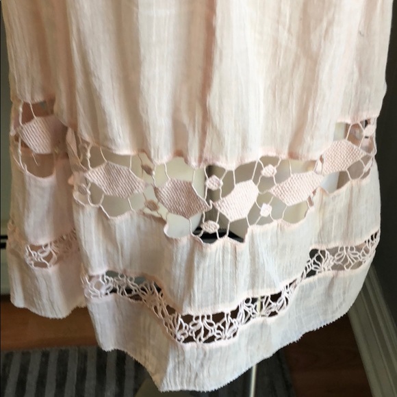 NWOT Free People One pink babydoll dress - Picture 6 of 8